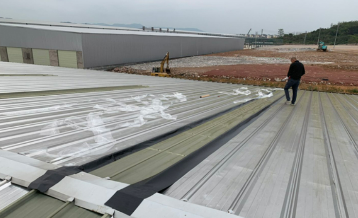 溧阳厂房屋面防水维修案例